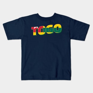 Togo vintage style retro souvenir Kids T-Shirt